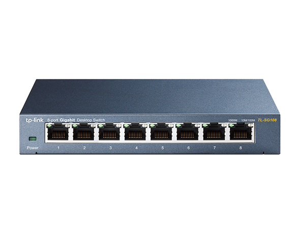 TL-SG108 | Switch 8 cổng 10/100/1000Mbps desktop - TP-Link