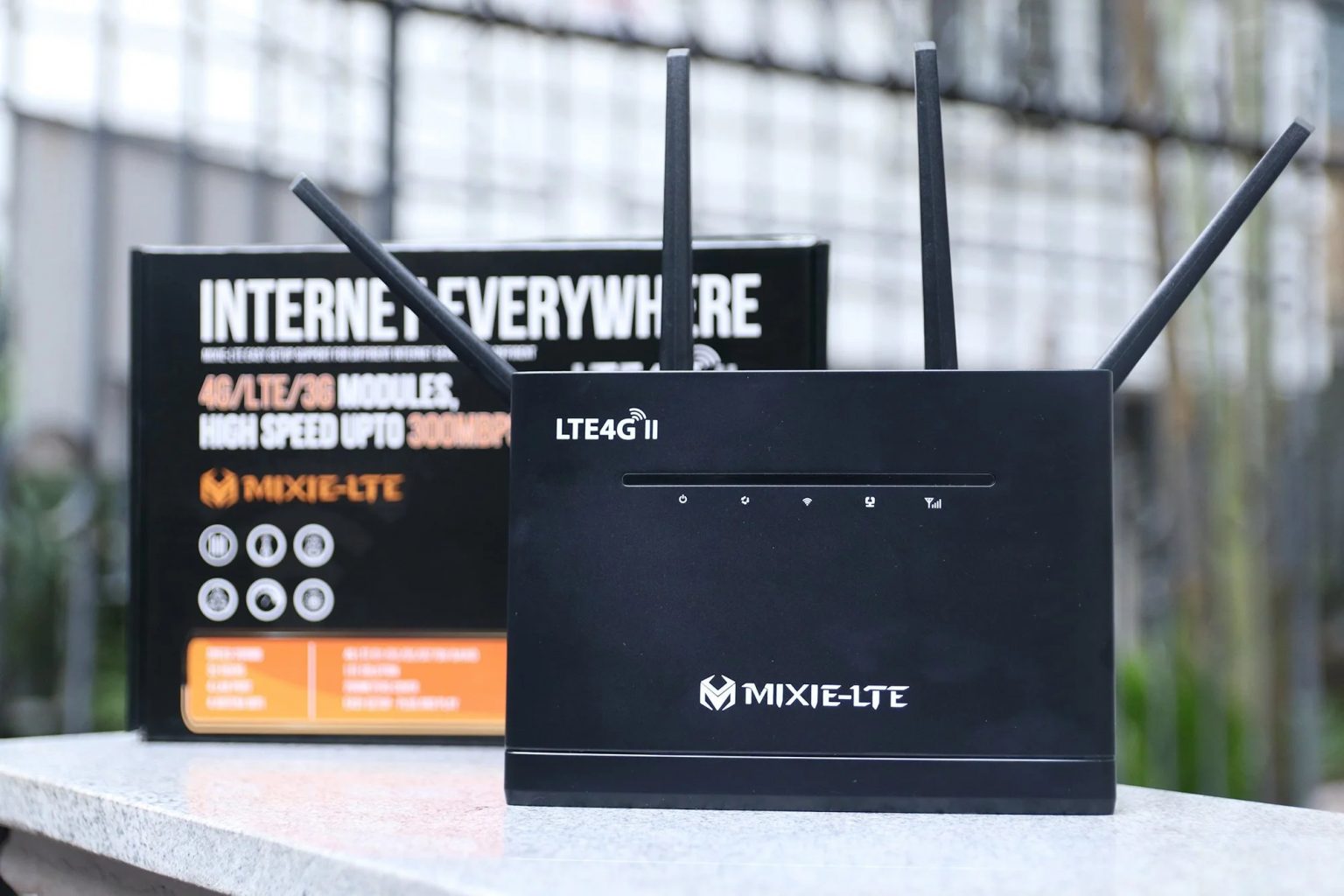 BỘ PHÁT 3G/4G WIFI MIXIE-LTE 4G - THƯƠNG HIỆU THÁI LAN, 4 CỔNG LAN VÀ 4 ...