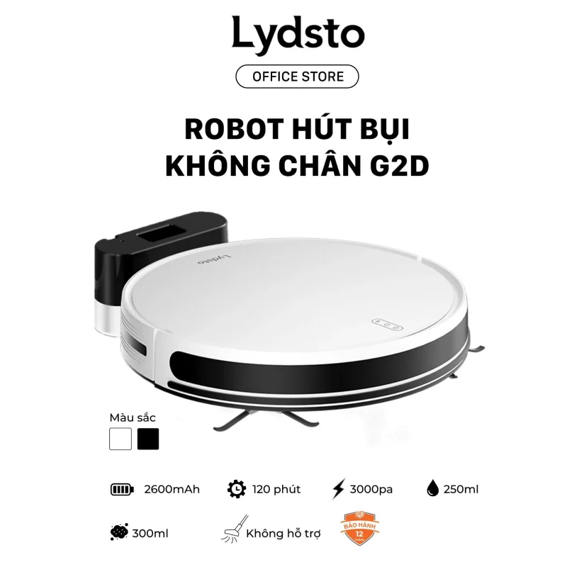 Robot hut bụi Lydsto YM-G2D-W03 Trắng