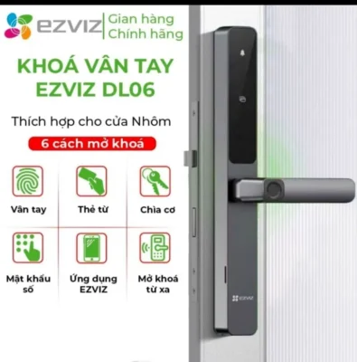 Khóa Cửa Thông Minh EZVIZ DL06 Cho Cửa Xingfa
